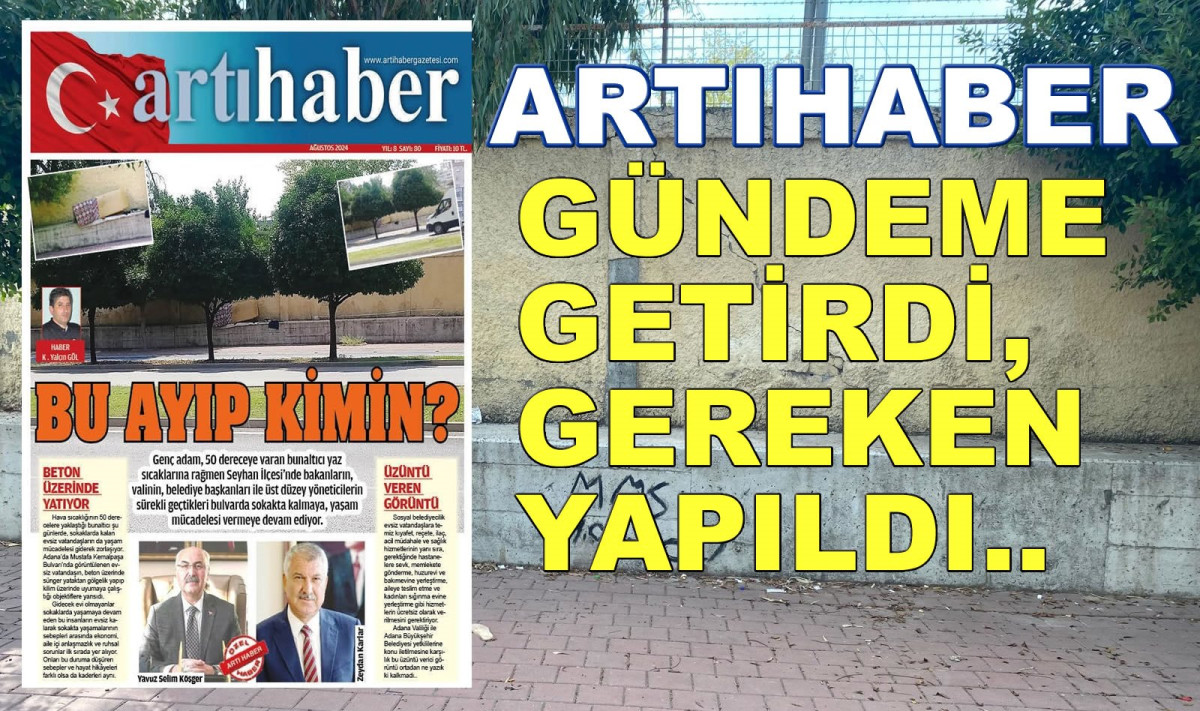 Artıhaber görevini yaptı, gereken yapıldı!..