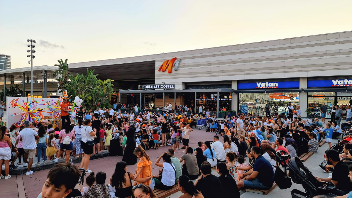  M1 Adana AVM’de 'Okula Dönüş Festivali' düzenlendi